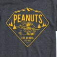 thumbnail image 3 of Peanuts - Ski School - Men's Short Sleeve Graphic T-Shirt, 3 of 6