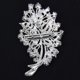 thumbnail image 3 of Broche Del Tono Del Diamante De Bling Rhinestone Para La Joyería Nupcial Del Salvador Broche, 3 of 9