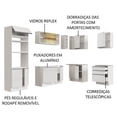 thumbnail image 4 of Cocina Integral de Esquina 399cm Glamy Madesa 02 Blanco, 4 of 5