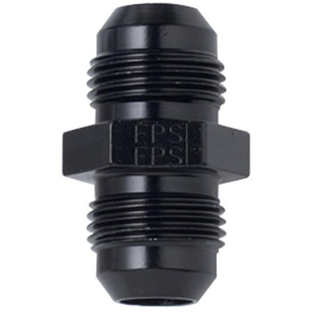 481503-BL Aluminum -03 AN Union Adapter Fitting, Black