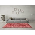 thumbnail image 3 of Ahgly Company Machine Washable Indoor Rectangle Persian Red Traditional Area Rugs, 6' x 9', 3 of 4