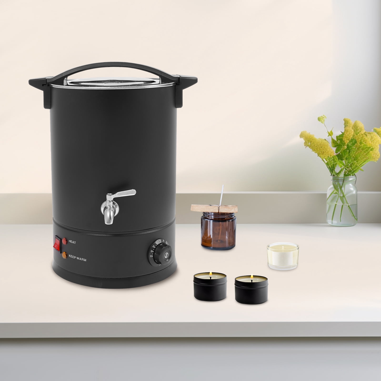 Wax Melter, Large Wax Melter, Electric Wax Melt Kit, used in homes, factories, farms, small candle stores, gift stores