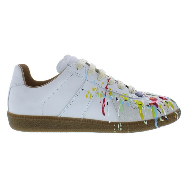 スニーカー Maison Margiela Multicolor fabric Replica sneakers Maison Margiela Replica Paint Splatter Womens Shoes Size 6