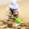 thumbnail image 4 of YoGold Beach Castle Honeycomb Sandcastles Mold-Like A Pro Coal Tools For Creative Fun Sandbox Accessories For Preschoolers For Teamwork and Parent Interaction Summer Toys 1pcs Green, 4 of 8