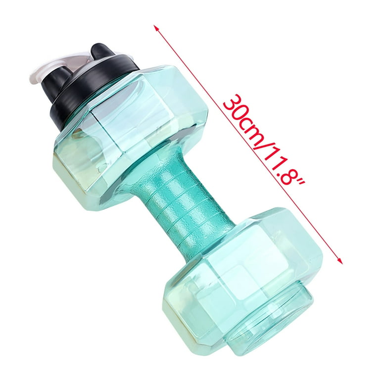 CxhicLuv Dumbbell Water Bottle Inch, Leak-Proof