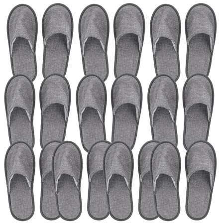 

BESTONZON 20Pcs Hotel Disposable Slippers Non-skid Slippers Home Summer Slippers
