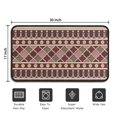 thumbnail image 5 of Red Boho Egyptian Lotus and Circles Pattern Door Rugs,Washable Non Slip Door Mats Indoor,Decorative Door Mats,Entry Mat Indoor for Entrance,Bedroom,Kitchen,Bathroom,30"x17", 5 of 6