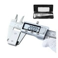 thumbnail image 2 of 0-150mm Vernier Caliper Stainless Steel/Plastic LCD Digital Caliper 6 inch Instrument Depth Measuring Tools by, 2 of 7