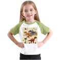 thumbnail image 4 of RXIRUCGD 2025 Vêtements d'Été pour Enfants Tout-Petits Garçons Filles Mode Mignon Col Rond Imprimé Manches Courtes Haut, 4 of 7