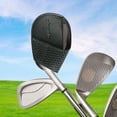 thumbnail image 2 of Golf Club Iron Head Cover Golf Covers Resistente a los arañazos Trendy, 4.5inchx3 inch Headcover Funda protectora para Sportsman Sporting Accessories Negro Sunnimix Fundas para cabezas de golf, 2 of 8