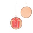 thumbnail image 2 of Letrero de Madera Redondo de Navidad onlyliua para Colgar Bolsa de Regalo de Papá Noel Bola de Navidad, 2 of 6