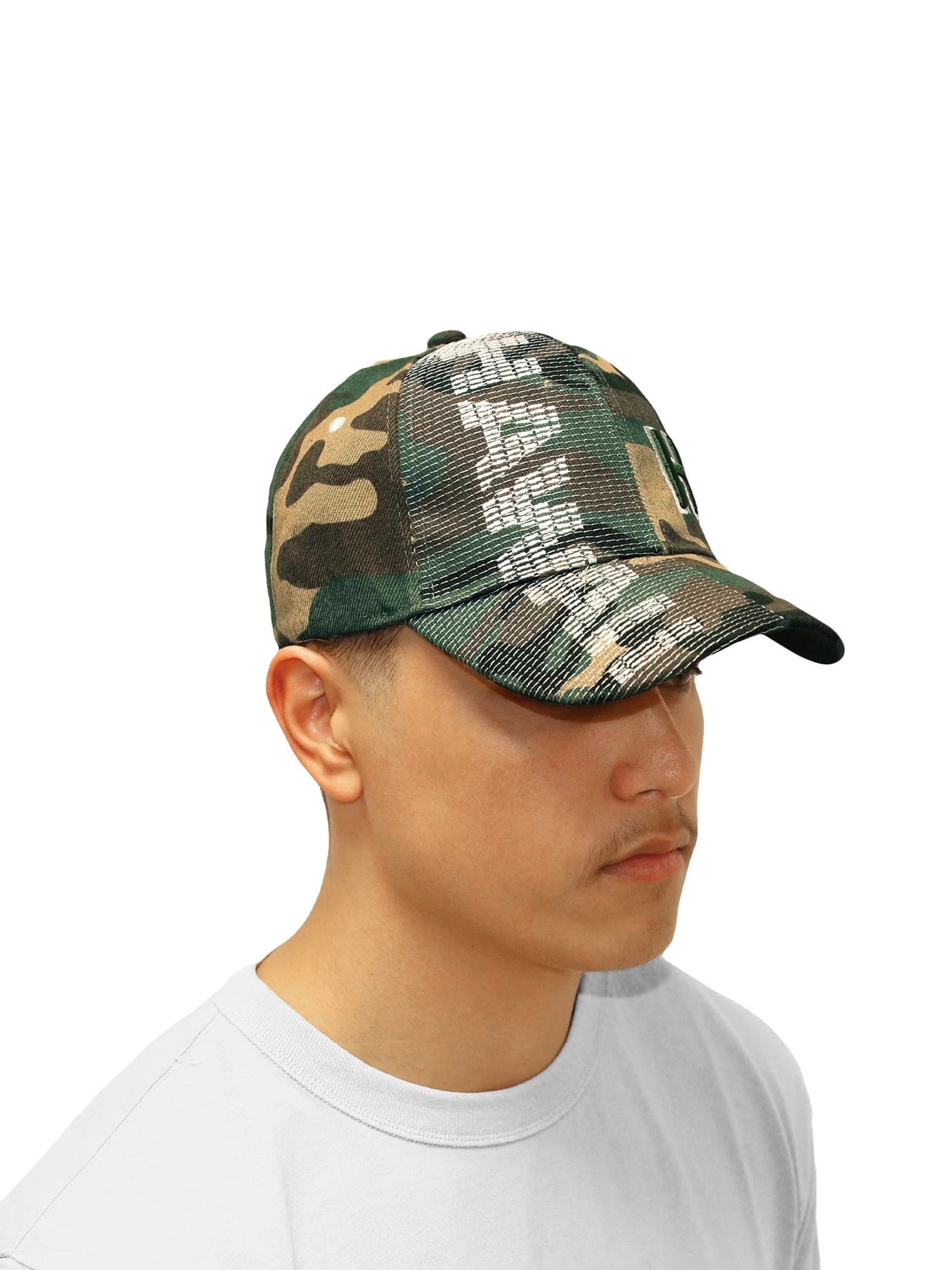 ISLAND CREW HAWAII CAP: Hi Hawaii W/ Island Logo, Camo