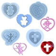 thumbnail image 2 of Sinyiin Silicone Pendant Mold Heart Shape Hand-Making Jewelry Tools Keychain Decorations, 2 of 16