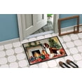 thumbnail image 6 of Carolines Treasures DAC2760JMAT 0.15 x 24 x 36 in. Unisex Welsh Springer Spaniel Cozy Christmas Doormat, 6 of 6