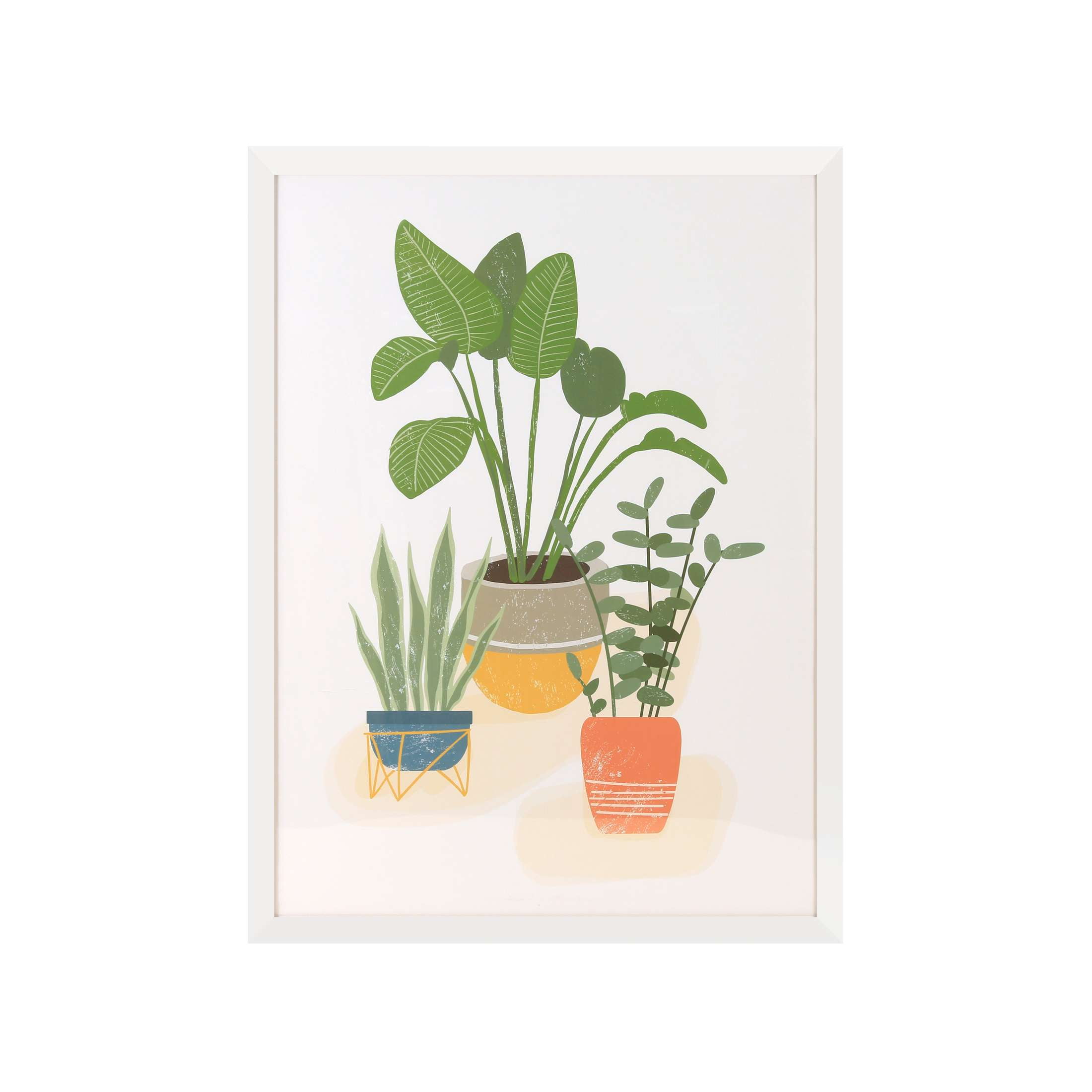 (2 pack) Mainstays – 18x24 Picture Frame – White Thin Flat Profile Wall Photo Frame