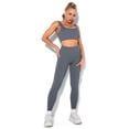 thumbnail image 1 of TFixol Traje de yoga para mujer Ropa deportiva Trajes de entrenamiento súper elástico Chándal Gimnasio, 1 of 8