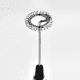 thumbnail image 3 of Cafetera eléctrica para espumar leche, batidora de mano, batidora de espuma molida, tipo batidor de huevos, práctica con soporte, 3 of 3