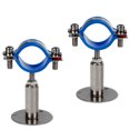 thumbnail image 4 of MasteelfCA 2pcs Adjustable Stainless Steel Hose Clamps Water Pipe Clips Tube Bracket Clamp, 4 of 7