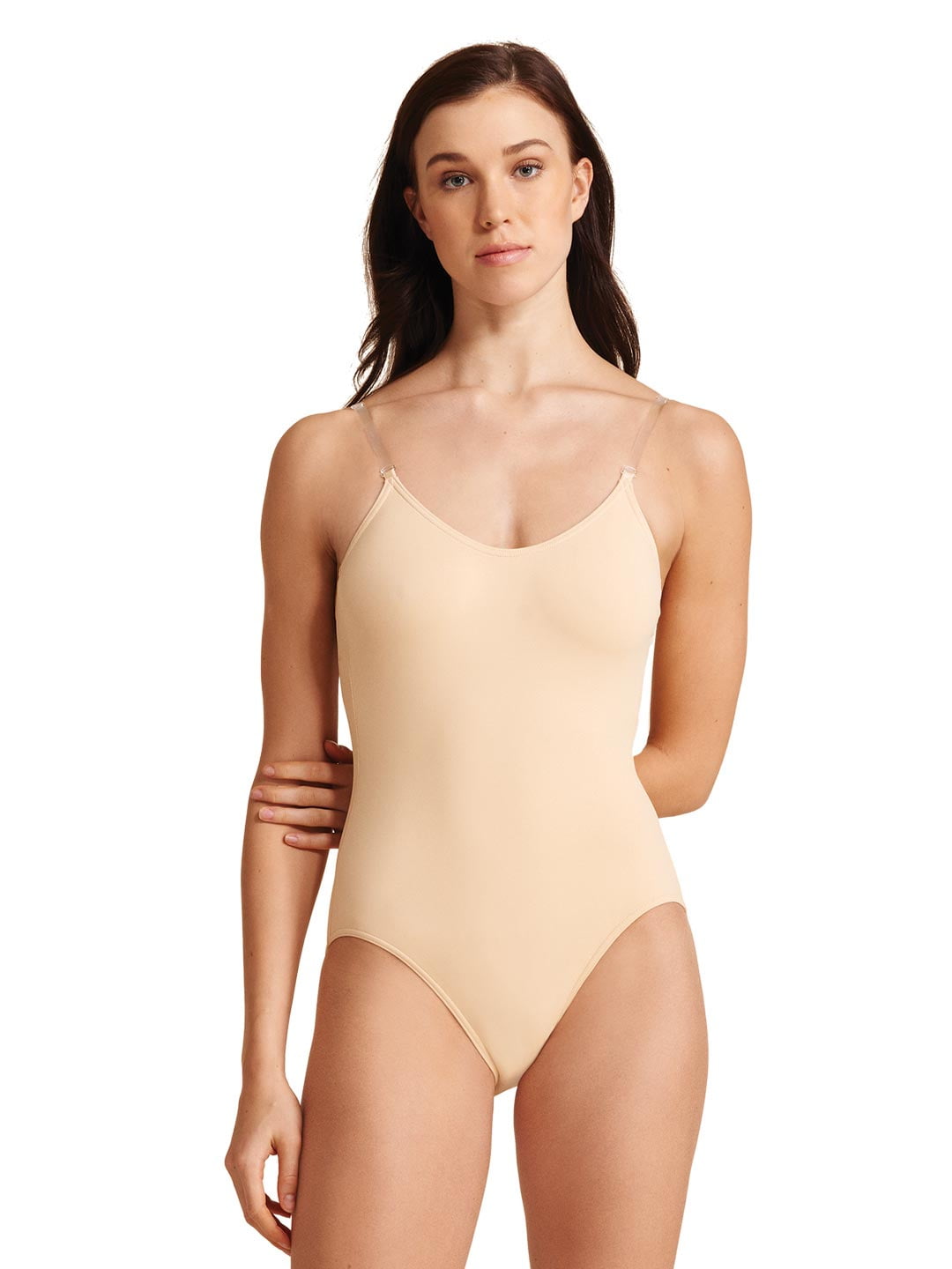 Photo 1 of Camisole Leotard w/ Clear Transition Straps- size s 