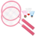 thumbnail image 1 of 1 Set Badminton Racket Set Indoor Badminton Rackets Set Outdoor Badminton Game Set for Sports, 1 of 8