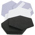 thumbnail image 2 of MasteelfCA 12pcs Acoustical Wall Panel Sound Insulation Material Hexagon Acoustic Panel, 2 of 8