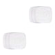 thumbnail image 2 of Bewildely Revestimientos para freidora de aire de 100 hojas, papel para hornear, almohadilla para alimentos, papel para hornear, accesorios para freidoras, Type2 NO2 Bewildely CBP233320, 2 of 6