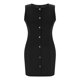 thumbnail image 5 of Karight Women's Formal Shirt Dresses Summer Business Sleeveless Button Down Short Dress Elegant Work Office Outfits, 5 of 7