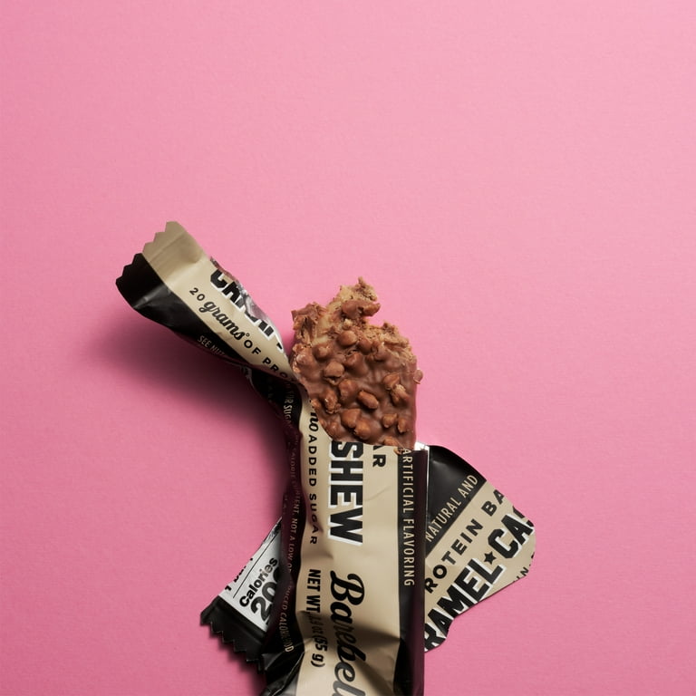 Barebells Protein Bars Caramel Cashew - 4 Count, 1.9oz Bars - Protein Snacks with 20g of High Protein