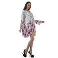 thumbnail image 5 of Moomaya Printed Long Sleeve Cocktail Dress Christmas Outfits Short Holiday Dress, 5 of 6