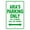 Green, variant on Aria's Parking Only All Others Will Be Towed Name Gift Novelty Metal Aluminum 18"x24" Sign
