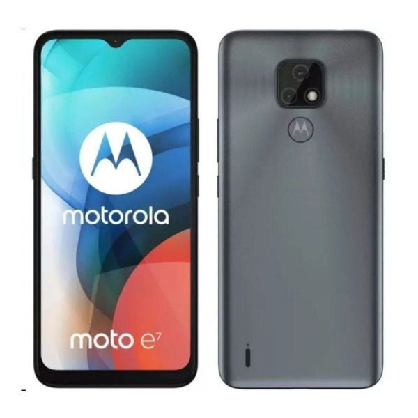 Smartphone Motorola Moto E7 32GB Gris Mineral Desbloqueado