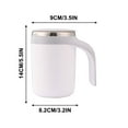 thumbnail image 3 of Automatic Stirring Coffee Cup with Magnetic Rotating Stirrer - Perfect for Effortless Mixing of Hot and Cold Drinks at Home, Office, Gym, and More, 3 of 5