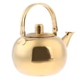 thumbnail image 4 of LOVIVER Outdoor Camping Stainless Steel Tea Kettle Coffee Pot 1.5L Gold 1.2L, 4 of 8