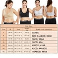 thumbnail image 2 of Women Plus Size Seamless Yoga Sport Bra Wireless Sleep Bralette, 2 of 5