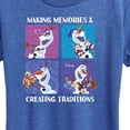 thumbnail image 3 of Frozen 2 - Making Memories Creating Traditions - Women's Short Sleeve Graphic T-Shirt, 3 of 5