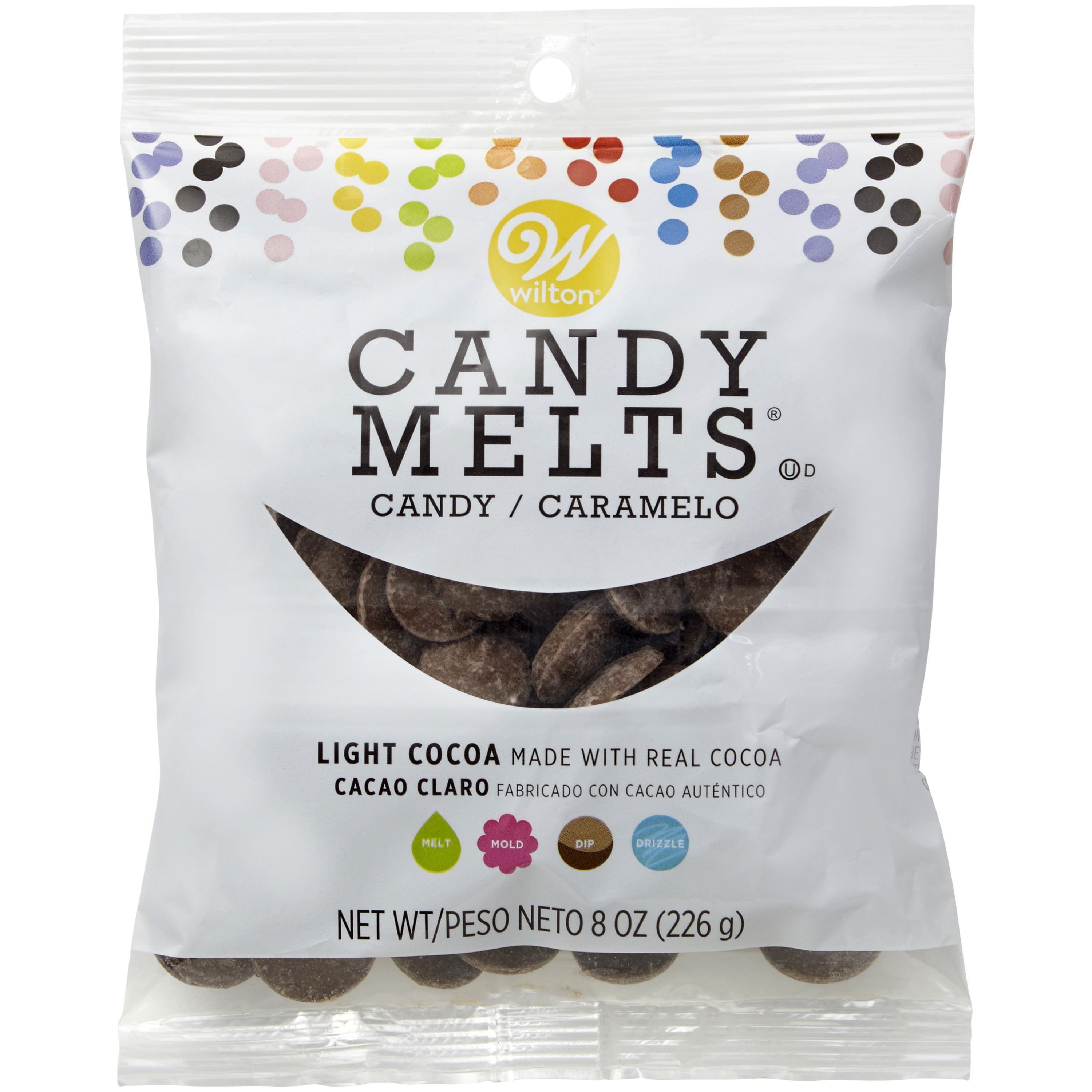 Wilton Light Cocoa Candy Melts® Candy, 8 oz