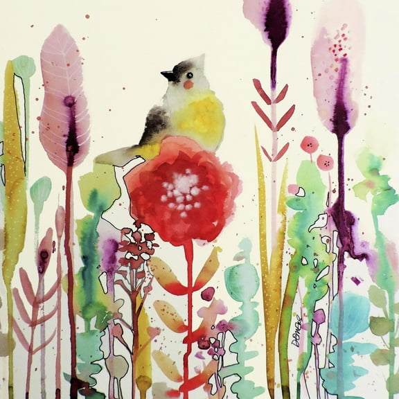 Art.com La Grace Du Moment Giclee Print by Sylvie Demers, 24" x 24"