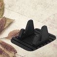 thumbnail image 4 of 2pcs Multifunctional Vehicle Mounted Mobile Phone Navigation Support Holder Silicone Car Dashboard GPS Desktop Stand Bracket for Smart Phones (Black), 4 of 5