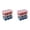 Blue 2PCS, variant on Retro Ice Cube Making Household Silicone Ice Lattice With Lid Refrigerator Ice Box Internet Small Ice Cube Box 3pcs