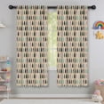 thumbnail image 5 of Blackout Kids Curtains,Beige Bigfoot and Pine Tree Pattern Childrens Insulated Curtains Set Of 2,Bedroom Essentials,Toddler Room Decor 42x63in(106x160cm), 5 of 5