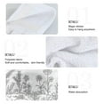 thumbnail image 5 of Line Art Park 2 Pack 14''x18'' Hand Towels Soft Coral Fleece Quick Dry Hook and Loop for Kitchen Bathroom, 5 of 7