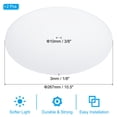 thumbnail image 2 of Uxcell Lampshade Diffuser, 2Pcs 10.5" Diameter with 3/8" Center Hole Round Diffuser, 2 of 6