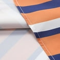 thumbnail image 5 of Hinvhai Men's Casual Striped Shirts Button Down Short Sleeve Blouse Summer Hawaiian Shirt Orange XL(XL), 5 of 7