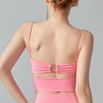 thumbnail image 4 of ZQUUVOU Tank Top For Women Summer Spaghetti Crew Neck Solid Camisoles Tank Tops (Pink,S), 4 of 4