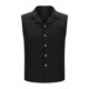 thumbnail image 5 of TaTaai Linen Style Sleeveless Blouse, Women's Lapel Shirt with Full Open Front, Pocket Detail Casual Summer Top Gift, 5 of 7