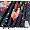 thumbnail image 6 of Mushroom Blanket Soft Flannel Fleece Lightweight Mushrooms Throw Blanket for Kids Boys Girls All Season Colorful Plant Blankets for Sofa Couch Bed Decorative Mushroom Blanket Birthday Gifts 60"x50", 6 of 6