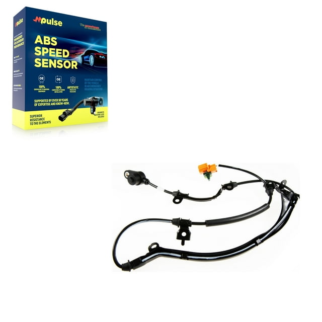 Mpulse Rear Left (Driver Side) ABS Wheel Speed Sensor SEN-2ABS0170 for Car Honda Pilot Acura MDX with Harness 3.5L 4-Wheel
