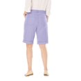 thumbnail image 2 of Woman Within Women's Plus Size Stretch Jean Bermuda Short, 2 of 4