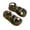 Black, variant on Gubotare Comfortable Sandals for Girl Girls Gladiator Sandals with Zipper Strappy Sandals Toddler (Black,12)