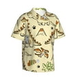 thumbnail image 2 of Balery Men'S Summer Hawaiian Shirts Short-Sleeve Design Name Printed Casual Shirts - Size Name, 2 of 9